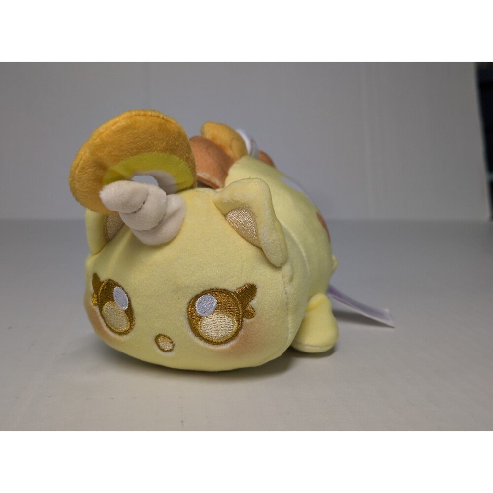 Aphmau MeeMeows Plush Buttercup Unicorn Cat Yellow